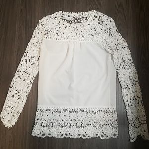 Lace long sleeve